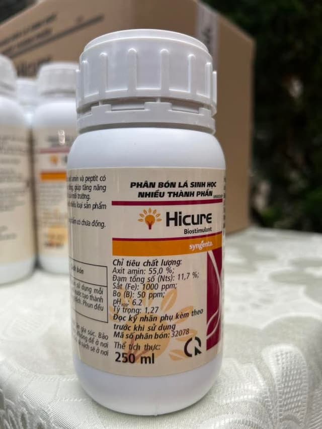 Hicure Biostimulant Là Gì? Phân Tích Chuyên Sâu Phân Bón Lá Sinh Học Nhiều Thành Phần, Axit Amin Cao Cho Cây Trồng